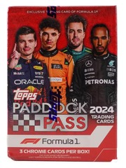 2024 Topps Paddock Pass F1 Formula 1 6-Pack Blaster Box