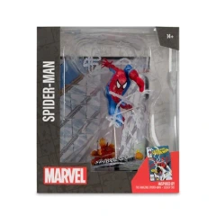 Marvel Spider-Man Amazing Spider-Man #302 1:10 Scale Posed Figure with Scene