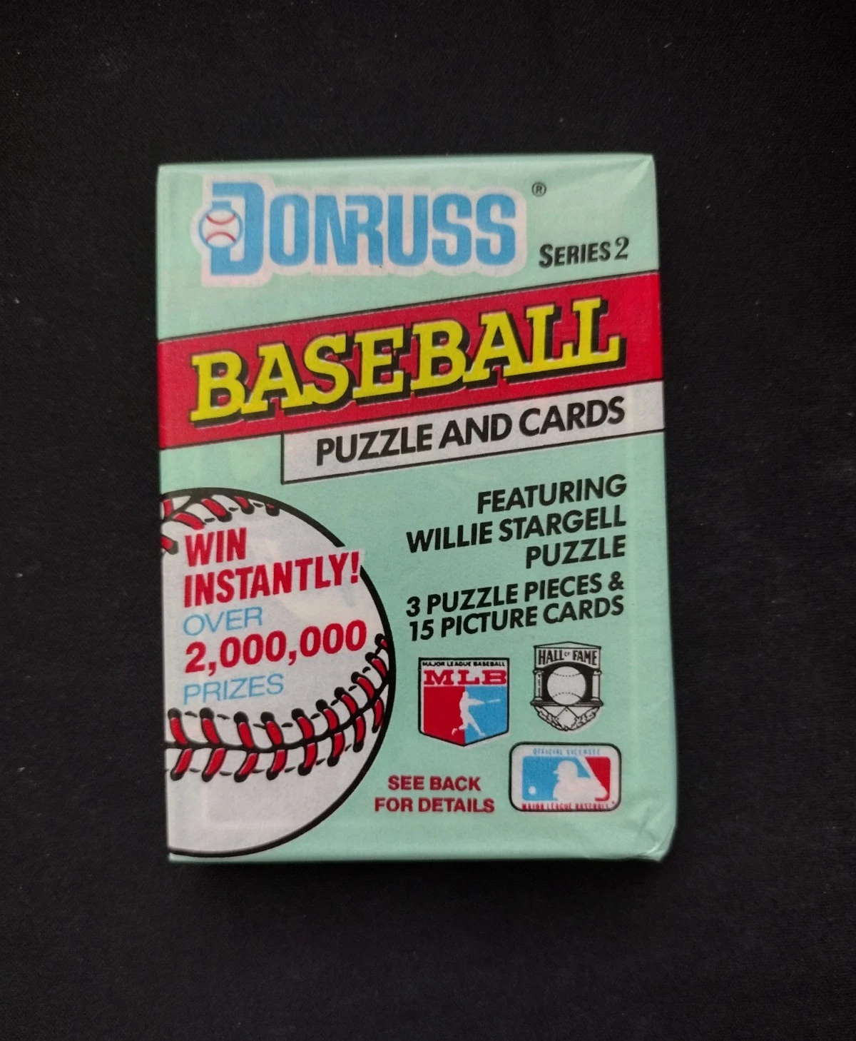 1991 Donruss Baseball Cards Series 2 Unopened Wax Pack