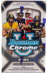 2024 Bowman University Chrome Football Hobby Box