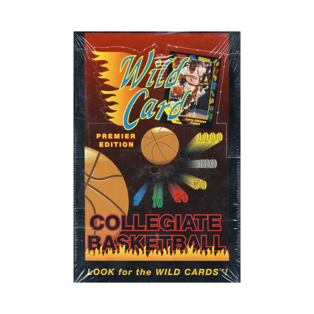 1991-92 Wild Card Collegiate Basketball Box
