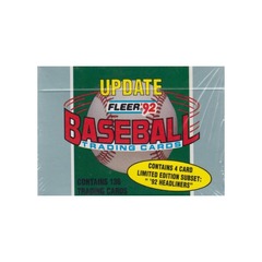 1992 Fleer Update Baseball Factory Set