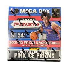 2021-22 Panini Prizm Basketball 54-Card Mega Box (Pink Ice Prizms)