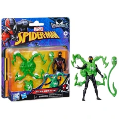 Spider-Man VenomVersus Epic World of Action Miles Morales Deluxe 4-Inch Action Figure