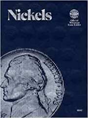 Coin Folders Nickels: Plain (Official Whitman Coin Folder)