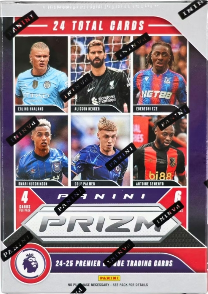 2024/25 Panini Prizm Premier League EPL Soccer 6-Pack Hobby Blaster Box