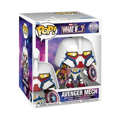 Marvel What If Avenger Mech Super 6 1/2-Inch Funko Pop! Vinyl Figure #1570