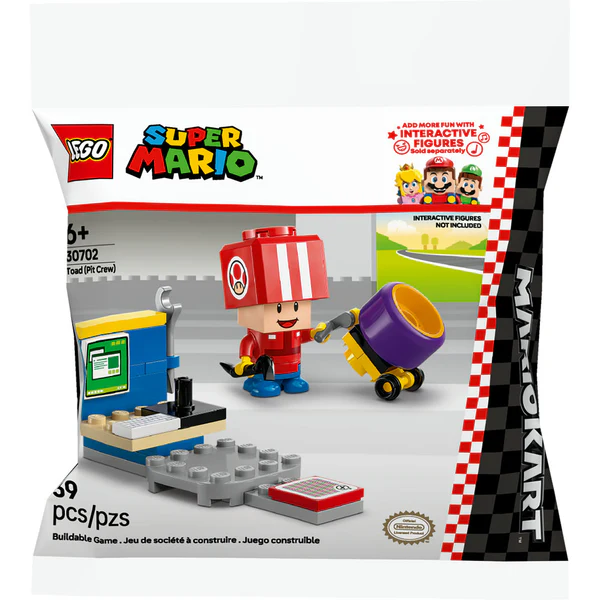 Lego: 30702 Mario Kart™ – Toad (Pit Crew)