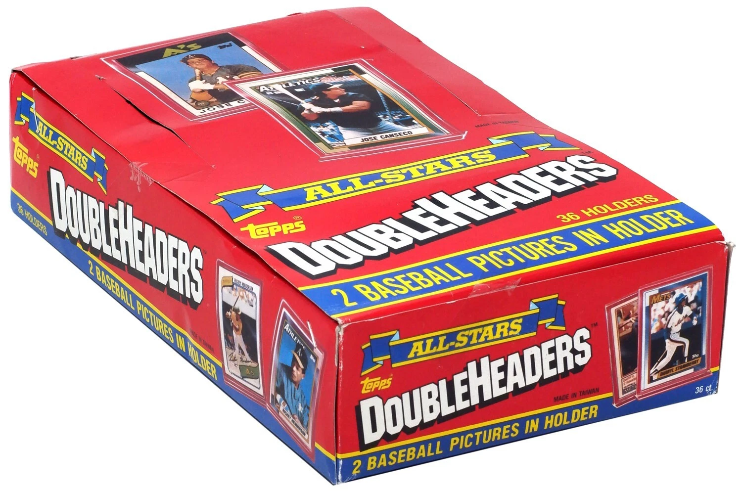 MLB Topps 1990 All-Stars Double Headers Trading Card Hobby Box