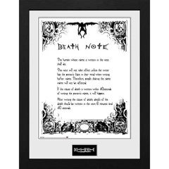 Death Note Framed Art Print