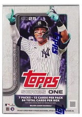 2025 Topps Series 1 Baseball 7-Pack Blaster Box