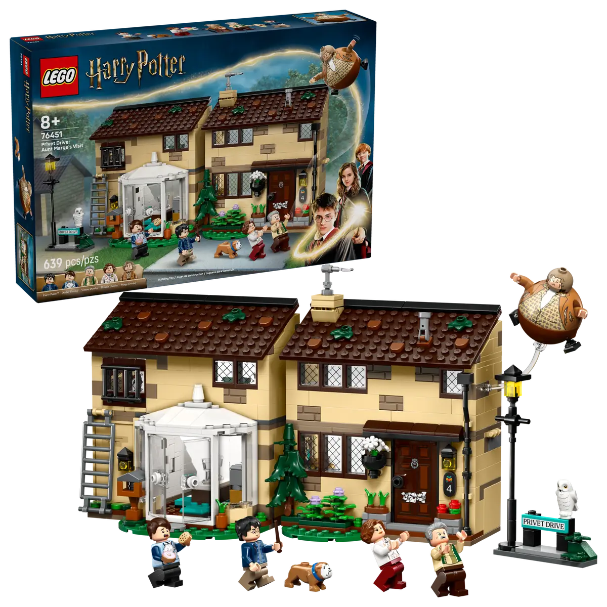 Lego: 76451  Privet Drive: Aunt Marge's Visit