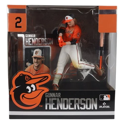 MLB SportsPicks Baltimore Orioles Gunnar Henderson 7-Inch Posed Figure