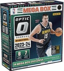 2023/24 Panini Donruss Optic Basketball Mega Box (Hyper Pink Prizms)