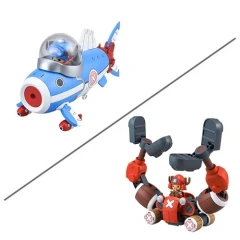 One Piece Chopper Submarine Robot 3 and Chopper Crane Robot 5 Model Kit