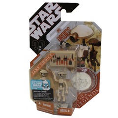 Star Wars - Saga Legends Action Figure Set - PIT DROIDS (Silver Coin) 3.75 inch