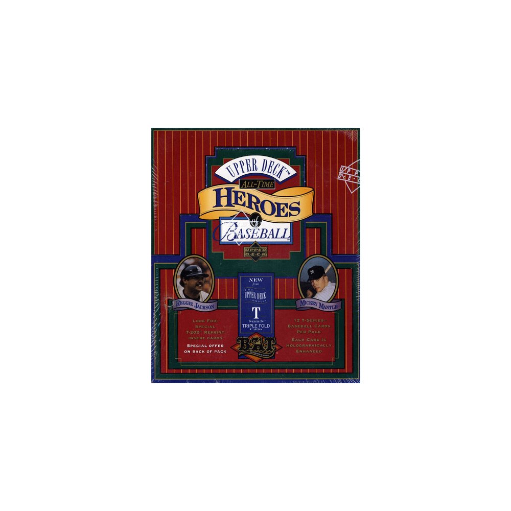 1993 Upper Deck All Time Heroes Baseball Hobby Box