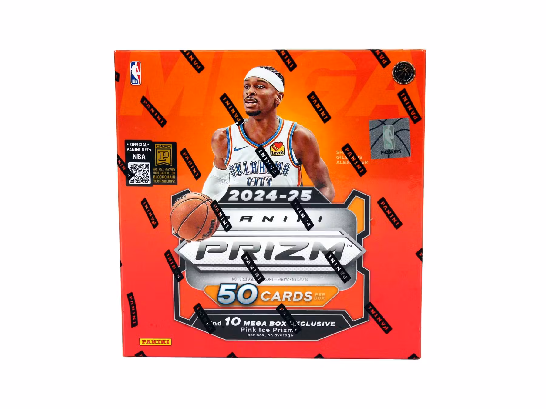 2024/25 Panini Prizm Basketball Mega (Pink Ice Prizms!)