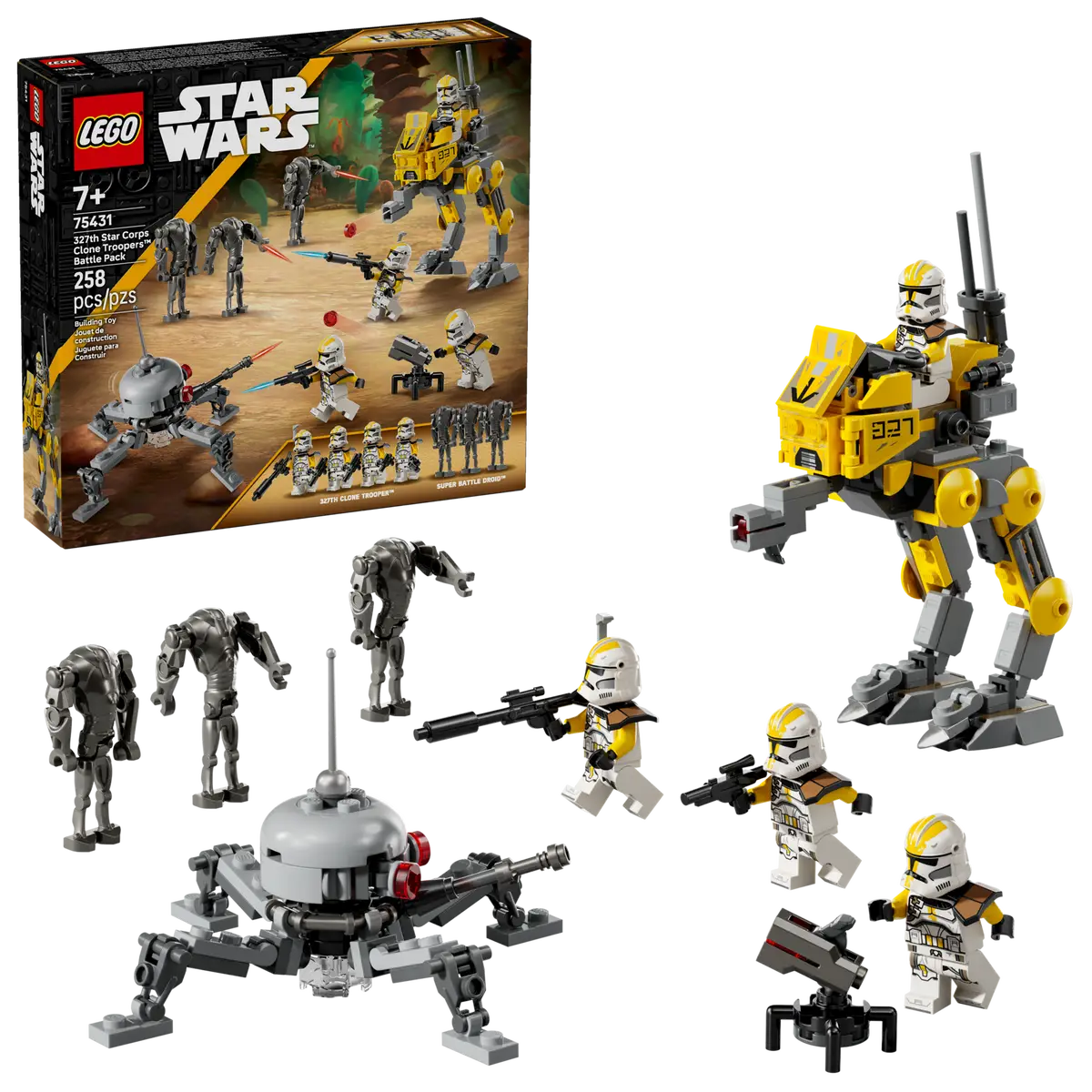 Lego: 75431 327th Star Corps Clone Troopers™ Battle Pack