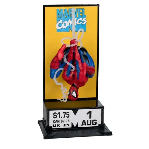 Marvel Wave 5 Spider-Man Corner Box 6 1:10 Scale Posed Figure with Scene