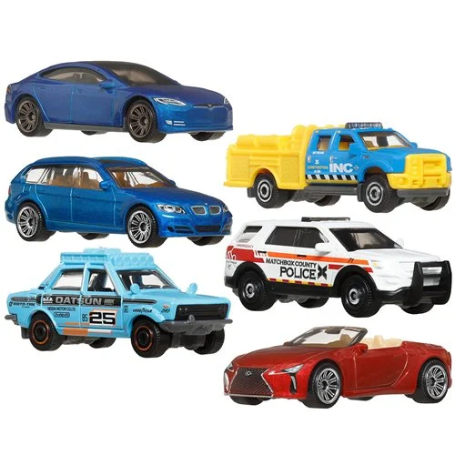 Matchbox Car Collection 2025 Mix 2 Vehicles Case of 24