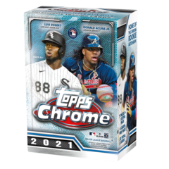 2021 Topps Chrome Baseball Blaster Box