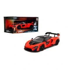 Fast and Furious Fast X McLaren Senna Orange and Black 1:24 Scale Die-Cast Metal Vehicle