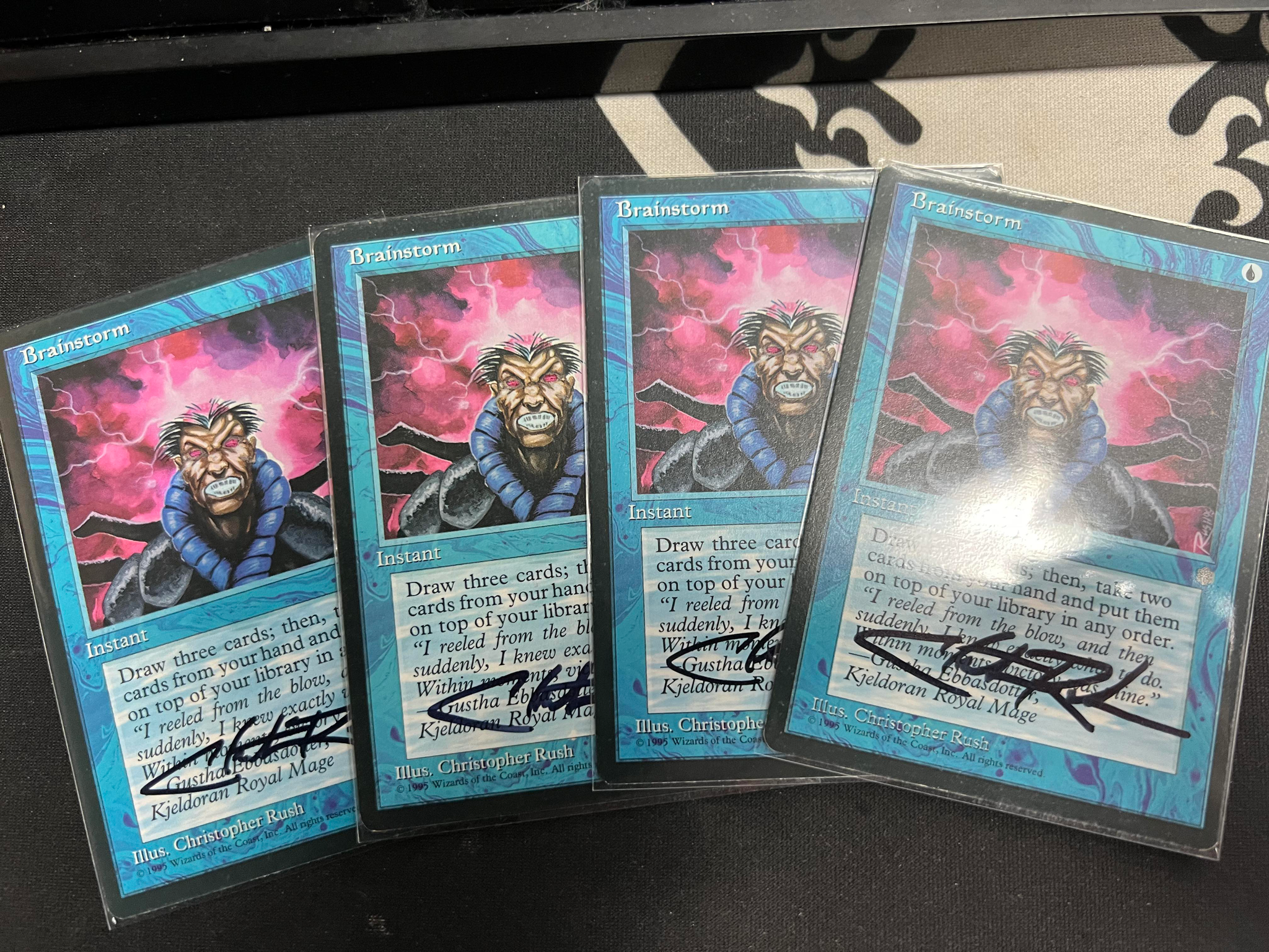 Brainstorm Playset Rush Signed