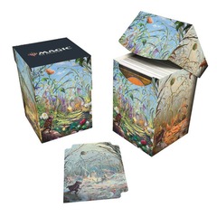 Bloomburrow Season Lands: Plains (Summer) 100+ Deck Box® White for Magic: The Gathering