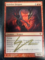 Balefire Dragon Signed