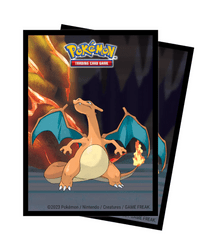 Gallery Series Scorching Summit Standard Deck Protector Sleeves (65ct) for Pokemon