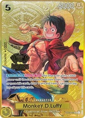 Monkey.D.Luffy (One Piece Japanese Version 2nd Anniversary Set) - ST13-015 - SR - Foil