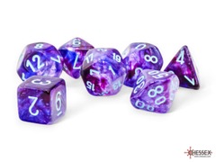 22557 Nebula® Mega-hedral™ Nocturnal™/turquoise Luminary™ 7-Die Set