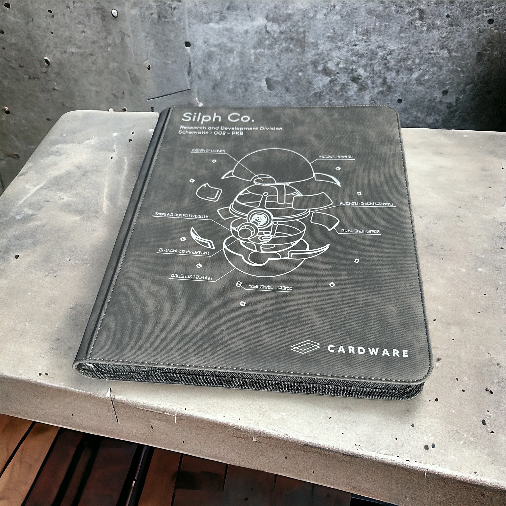 Cardware - Silph Co. Binder - Black