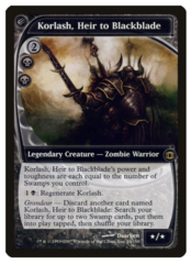 Korlash, Heir to Blackblade - Foil