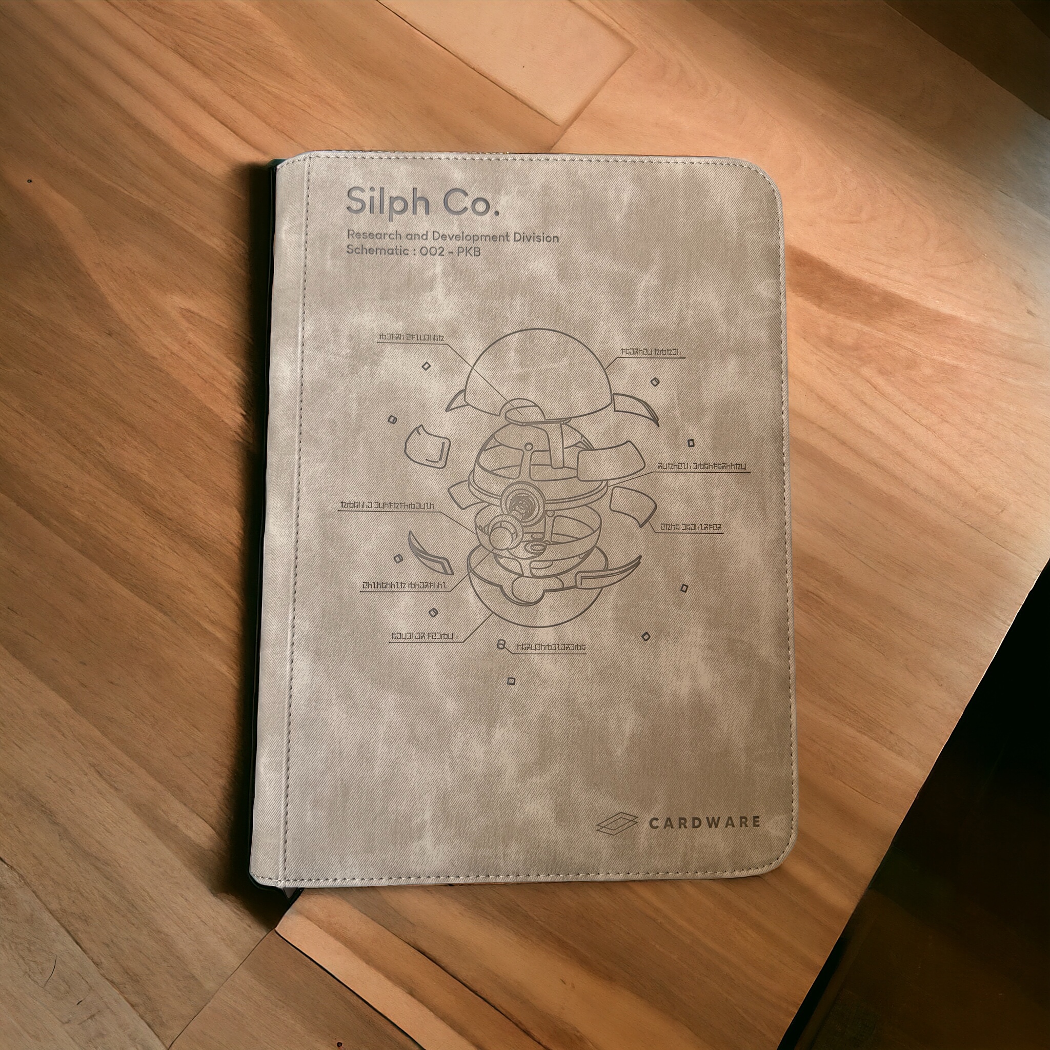 Cardware - Silph Co. Binder - Tan