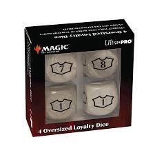 Ultra Pro: Oversized Loyalty Dice - White