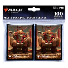 Fallout® Caesar, Legion’s Emperor Deck Protector® Sleeves (100ct) for Magic: The Gathering