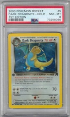 Dark Dragonite (1st Edition) (#73256090) - PSA 8