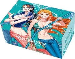 One Piece Card Game: Nami and Robin Storage Box - Bandai Deck Boxes