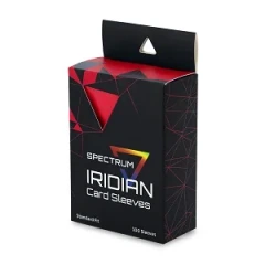 Spectrum: Iridian Card Sleeves Red