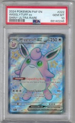Wigglytuff ex - 222/091 - Shiny Ultra Rare PSA 10 (#88140246)