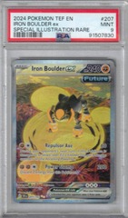 Iron Boulder ex Illustration Rare (#91507830) - PSA 9