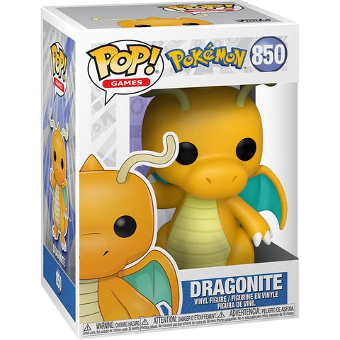 Pokemon Dragonite Funko Pop! Vinyl Figure #850