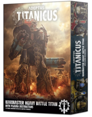 Adeptus Titanicus: Warmaster Heavy Battle Titan with Plasma Destructors