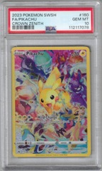 Pikachu - 160/159 - Secret Rare PSA 10 (#112117078)