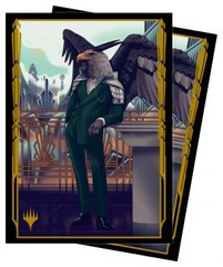 Streets of New Capenna 100ct Sleeves V5 featuring Falco Spara, Pactweaver for Magic: The Gathering