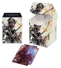 Kamigawa Neon Dynasty 100+ Deck Box V5 featuring Satoru Umezawa for Magic: The Gathering