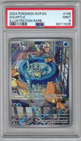 Squirtle - 148/142 - Illustration Rare PSA 9 (#99711038)