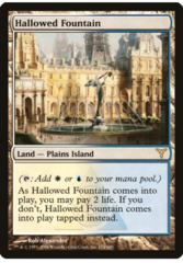 Hallowed Fountain Signed